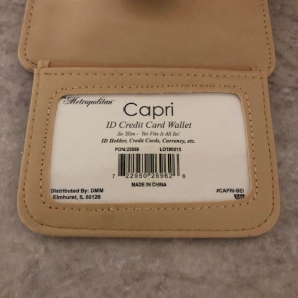 Capri Credit Card Wallet - Picture 4 of 11